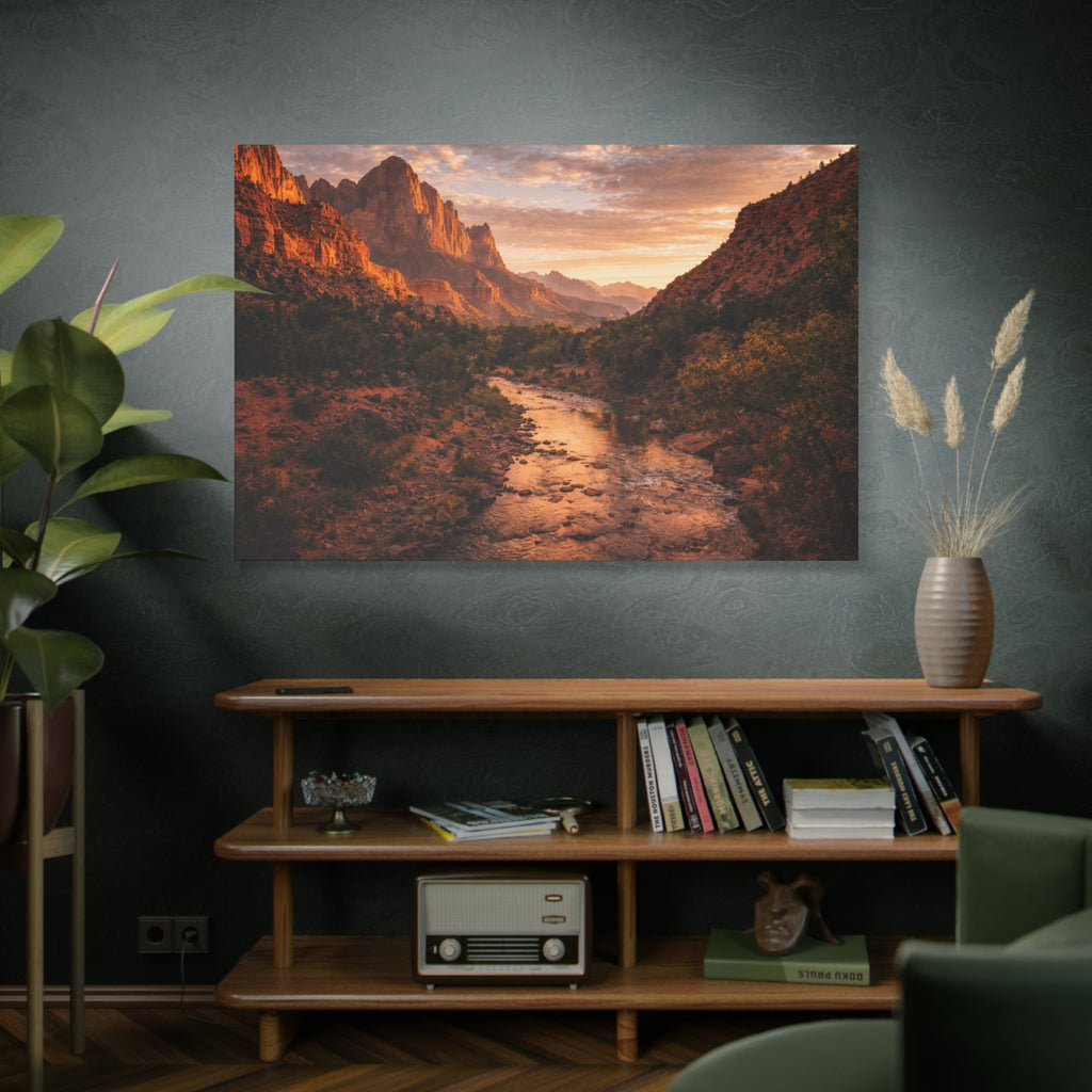 Zion Canyon - Matte Canvas