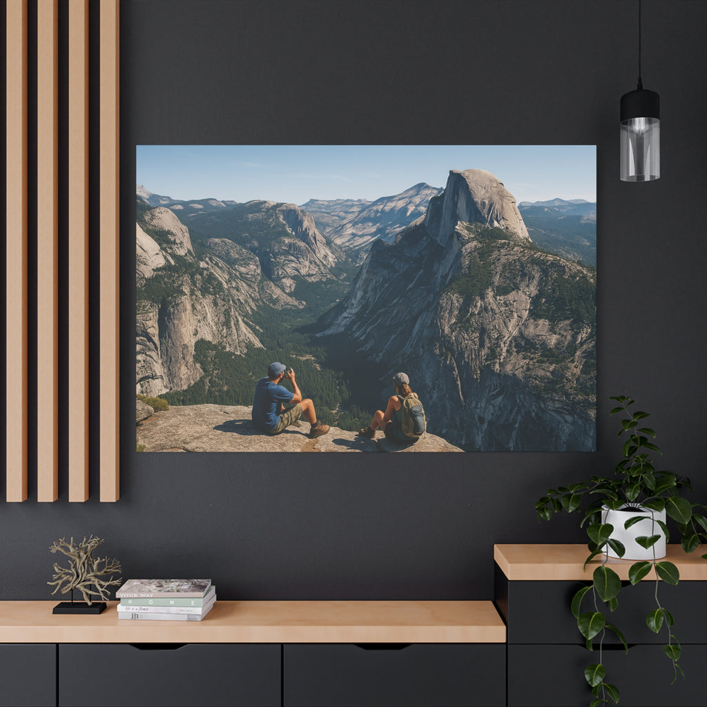 Eagle Peak Panorama - Matte Canvas