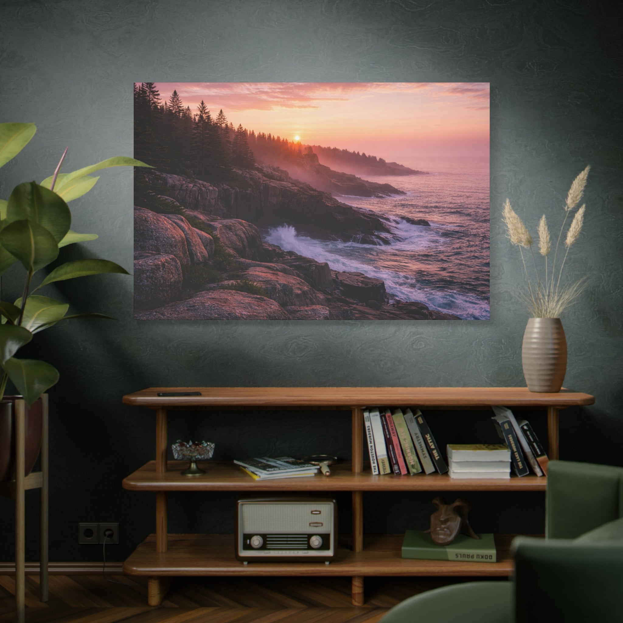 Acadia Cliffs  - Matte Canvas