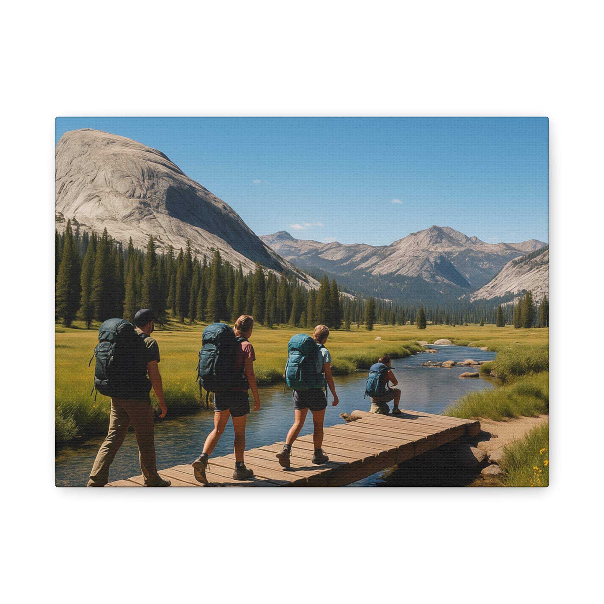 Tuolumne Meadows Trek - Matte Canvas