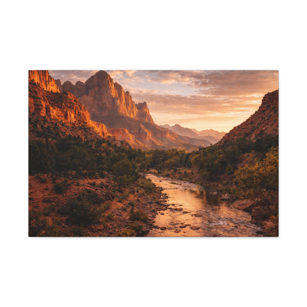 Zion Canyon - Matte Canvas