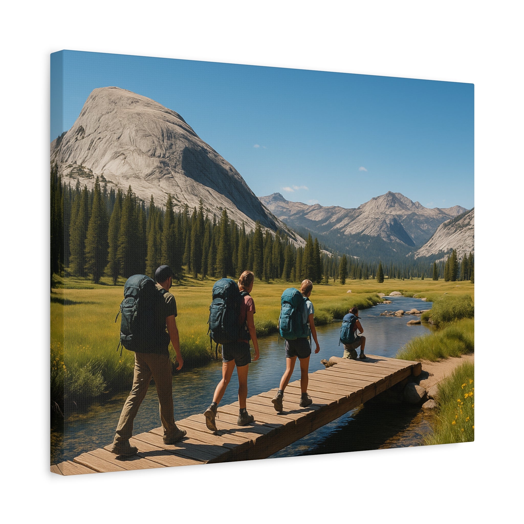 Tuolumne Meadows Trek - Matte Canvas