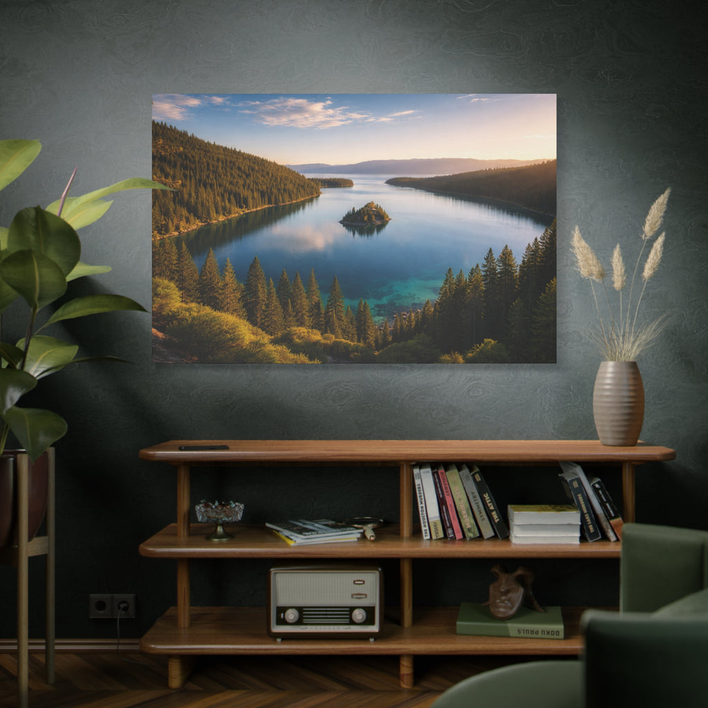 Emerald Bay Lake Tahoe - Matte Canvas