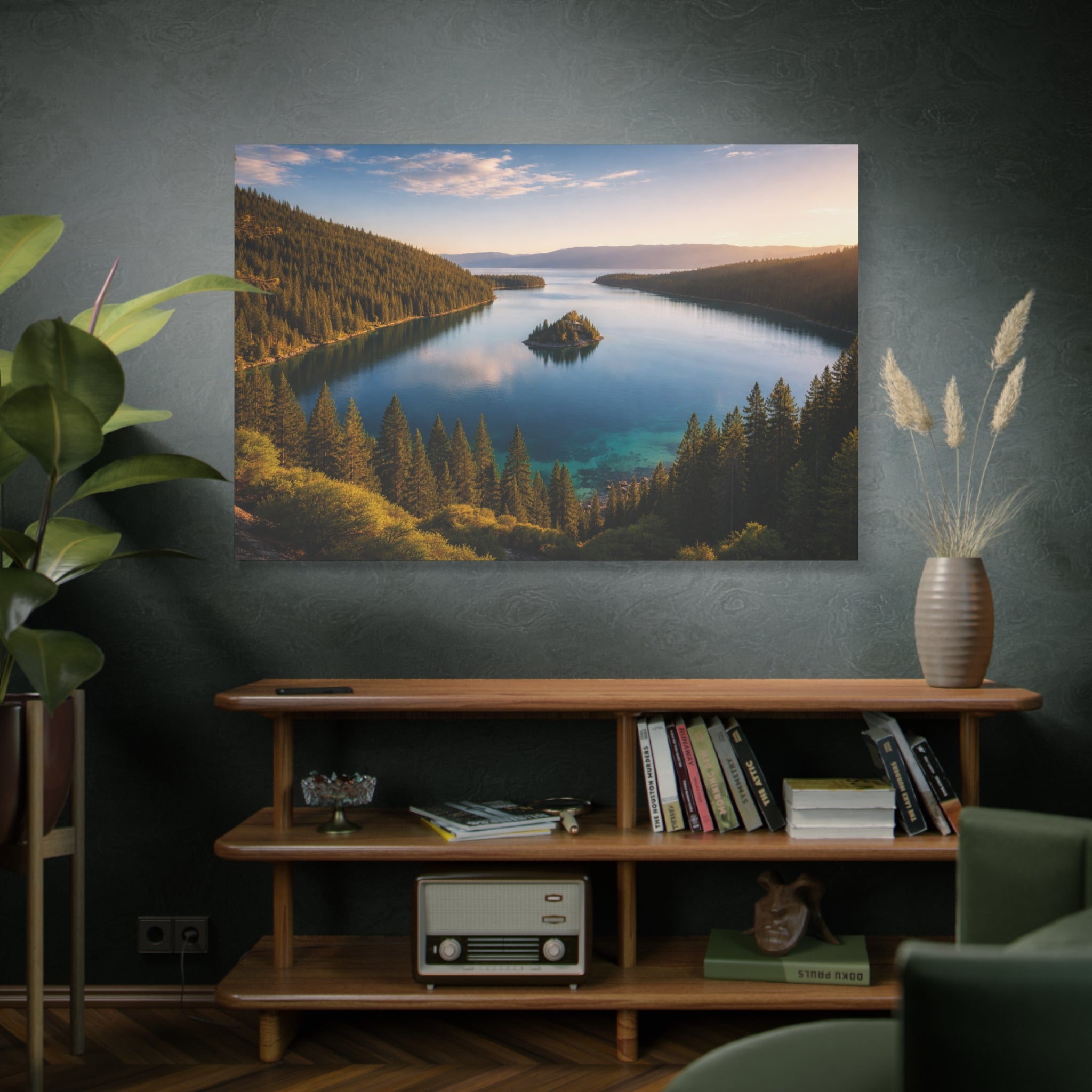 Emerald Bay Lake Tahoe - Matte Canvas