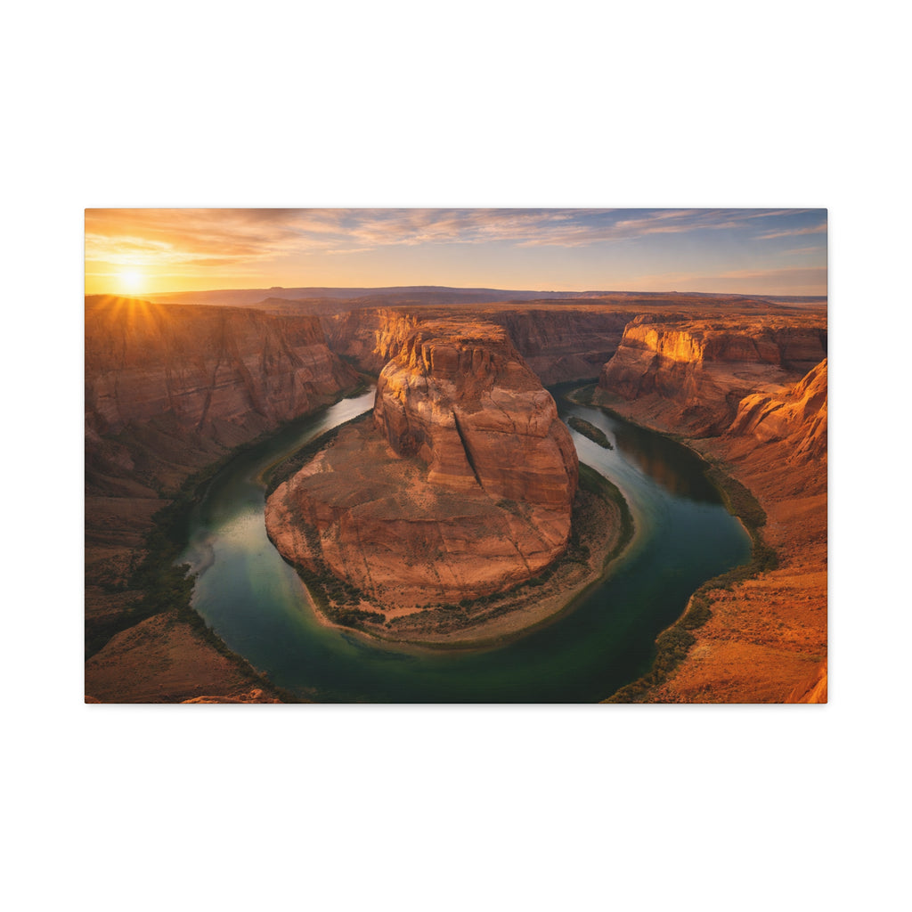 Horseshoe Bend Glen Canyon -Matte Canvas