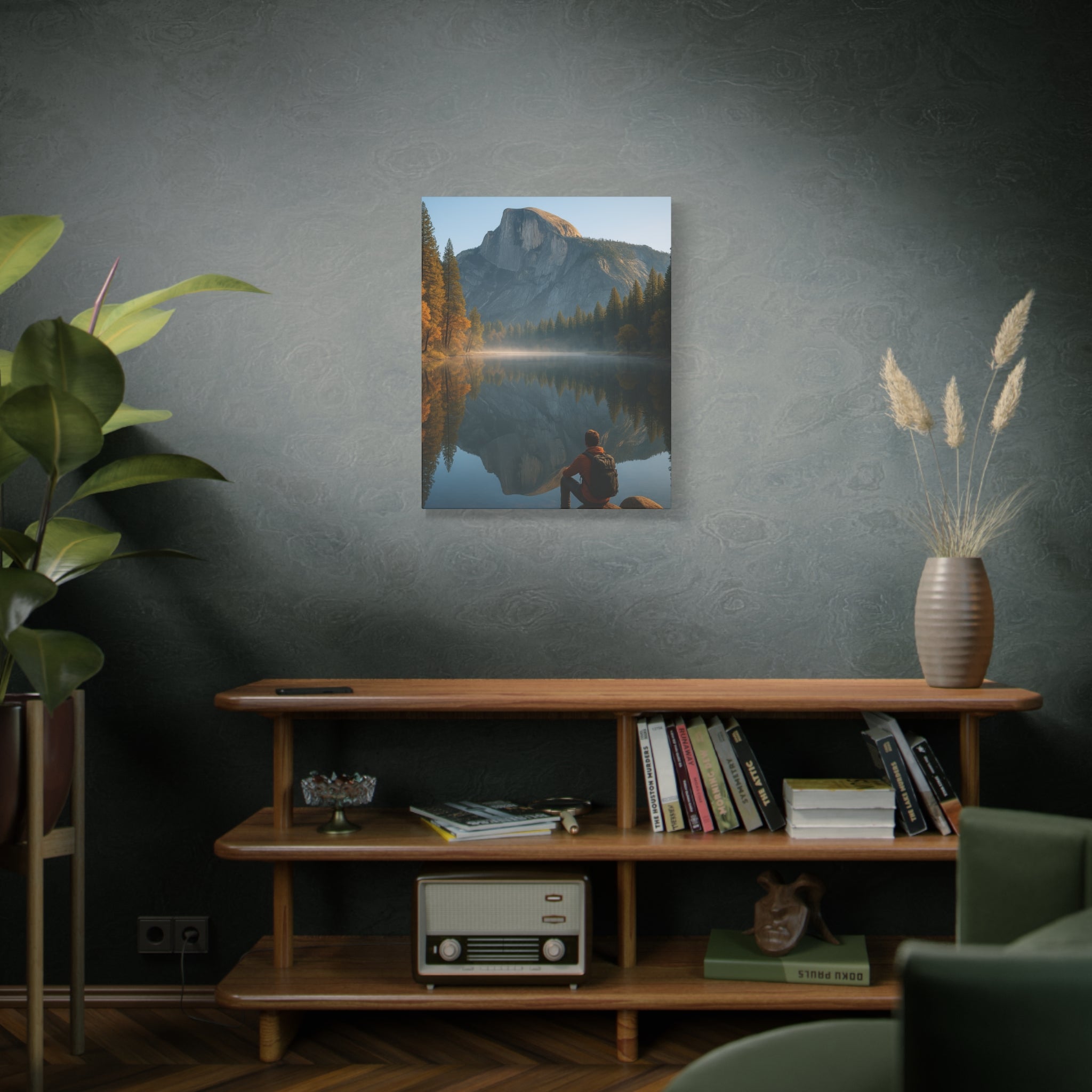 Mirror Lake Reflection - Matte Canvas