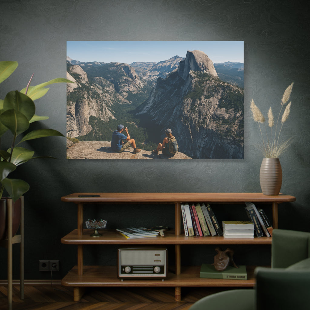 Eagle Peak Panorama - Matte Canvas