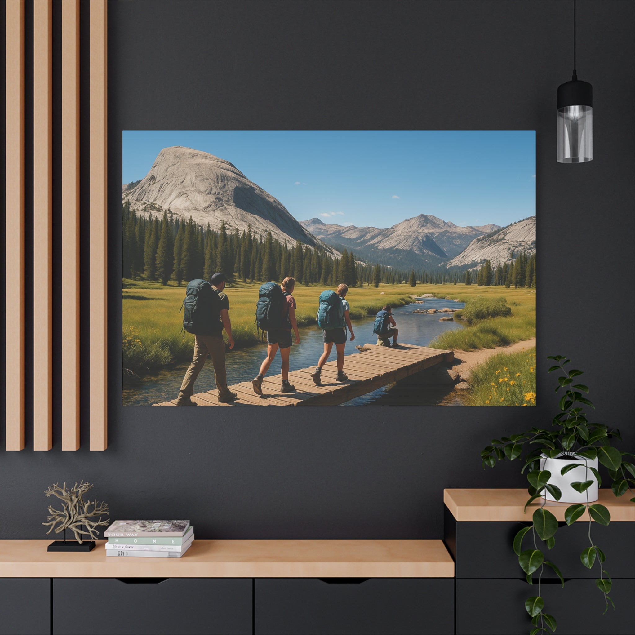 Tuolumne Meadows Trek - Matte Canvas