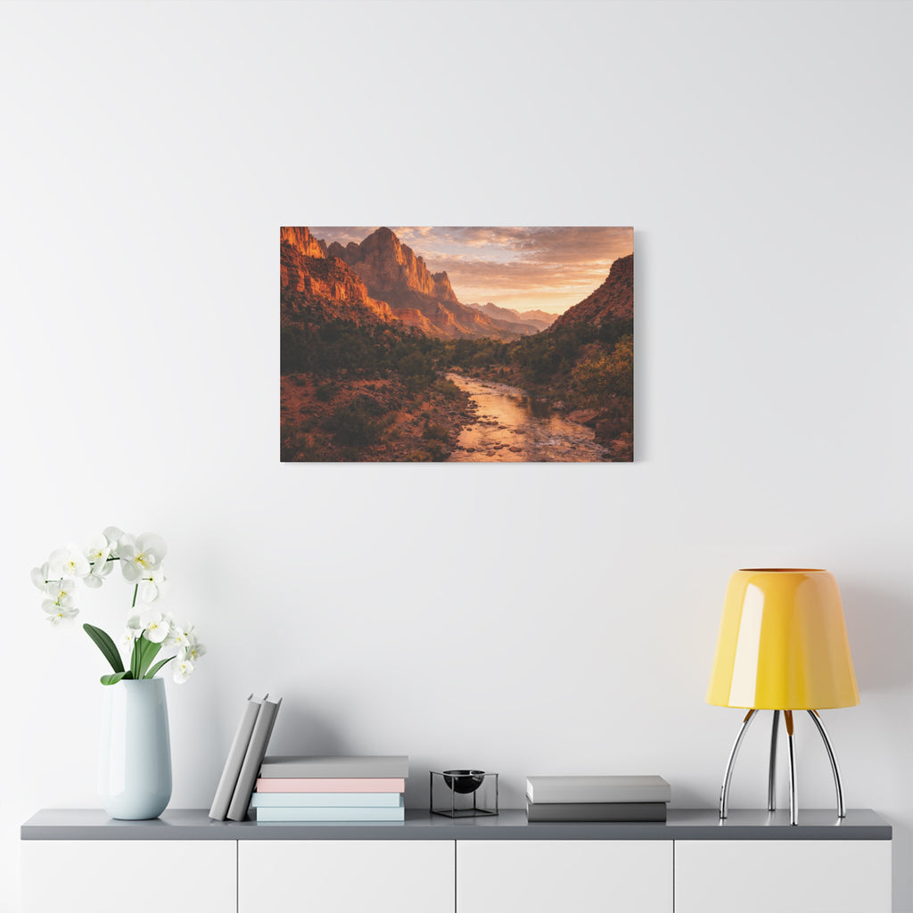 Zion Canyon - Matte Canvas