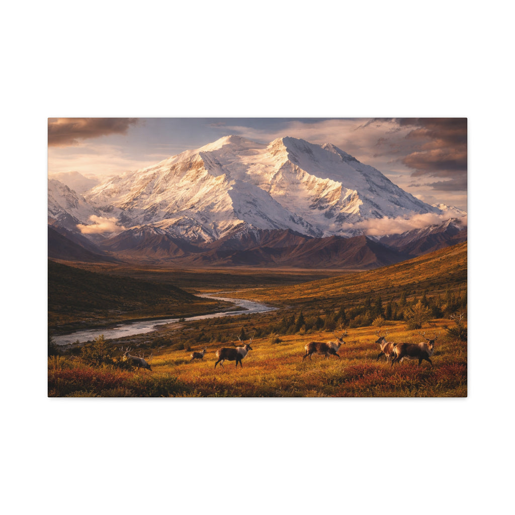 Denali Peak - Matte Canvas