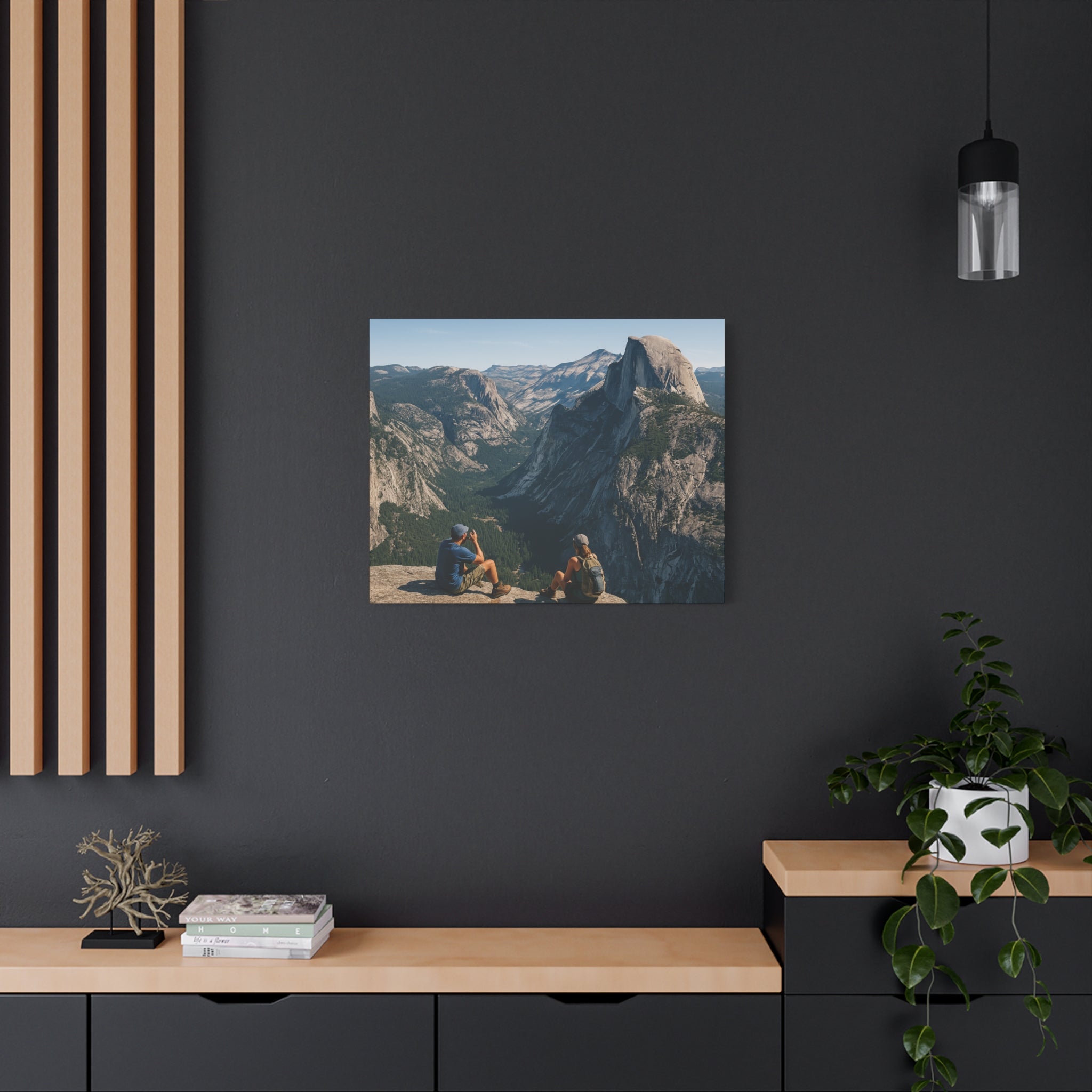 Eagle Peak Panorama - Matte Canvas