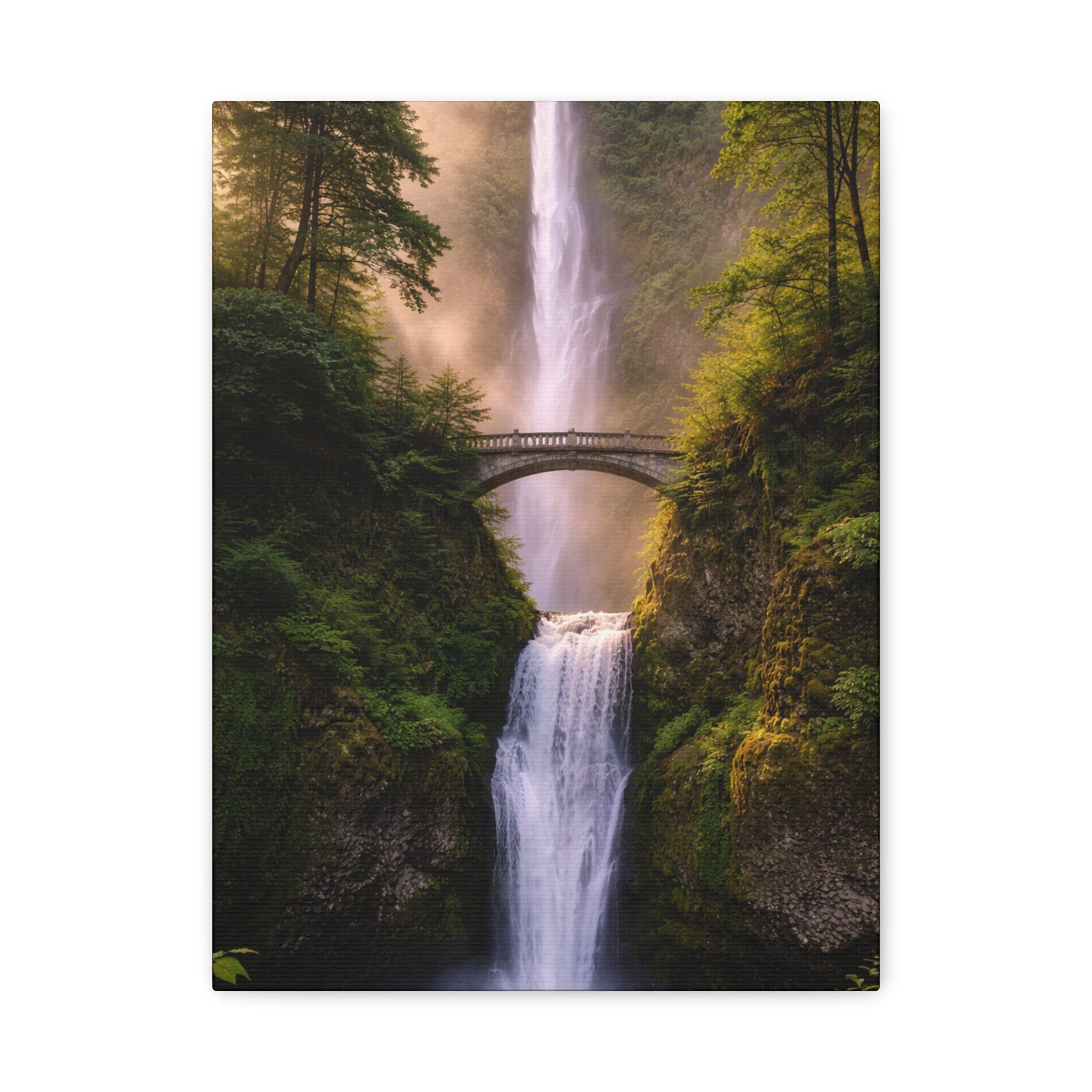 Multnomah Falls - Columbia River Gorge - Matte Canvas