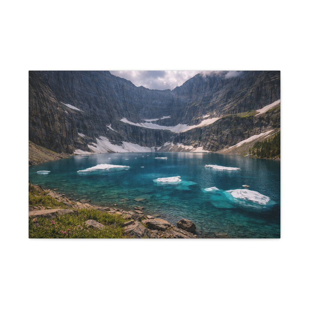 Iceberg Lake - Matte Canvas