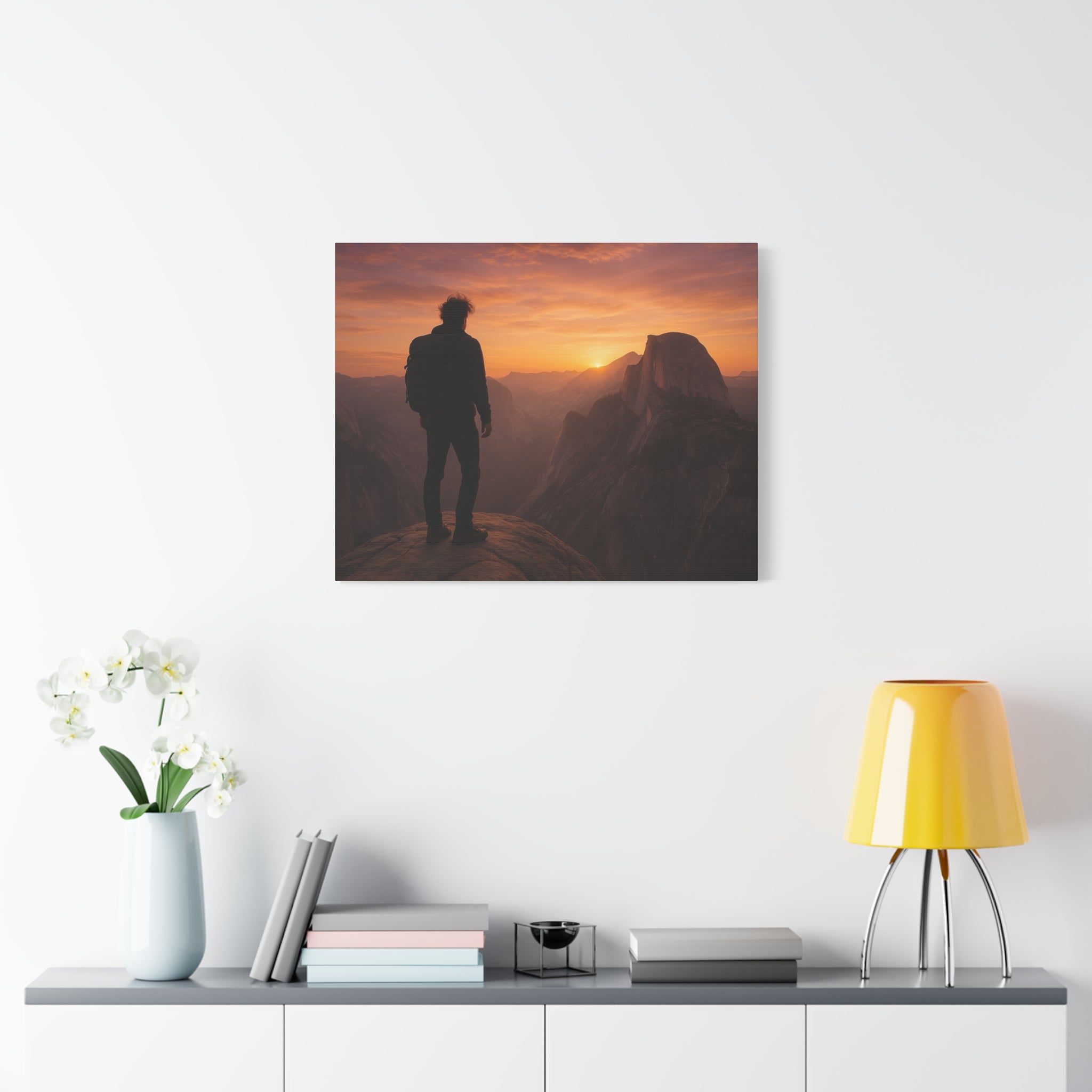 Half Dome Summit View - Matte Canvas
