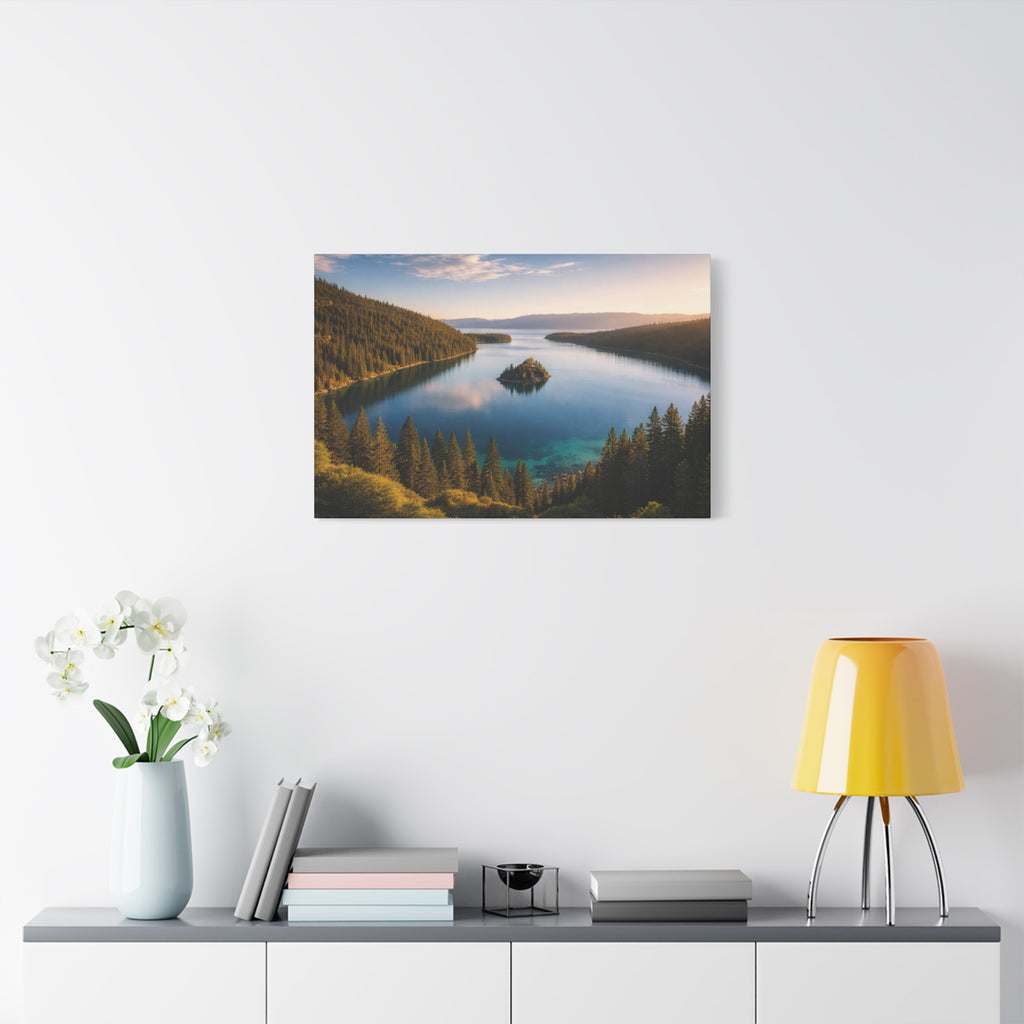 Emerald Bay Lake Tahoe - Matte Canvas