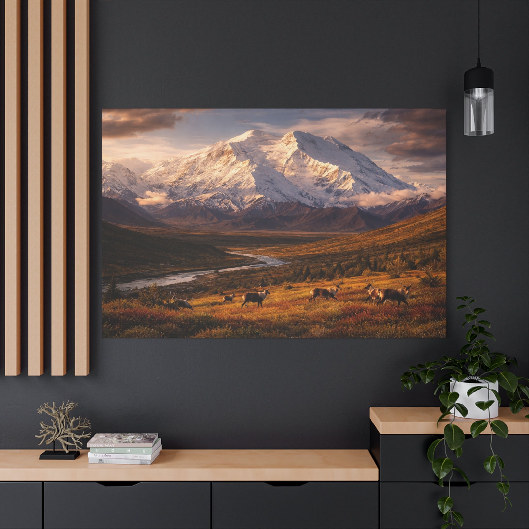Denali Peak - Matte Canvas