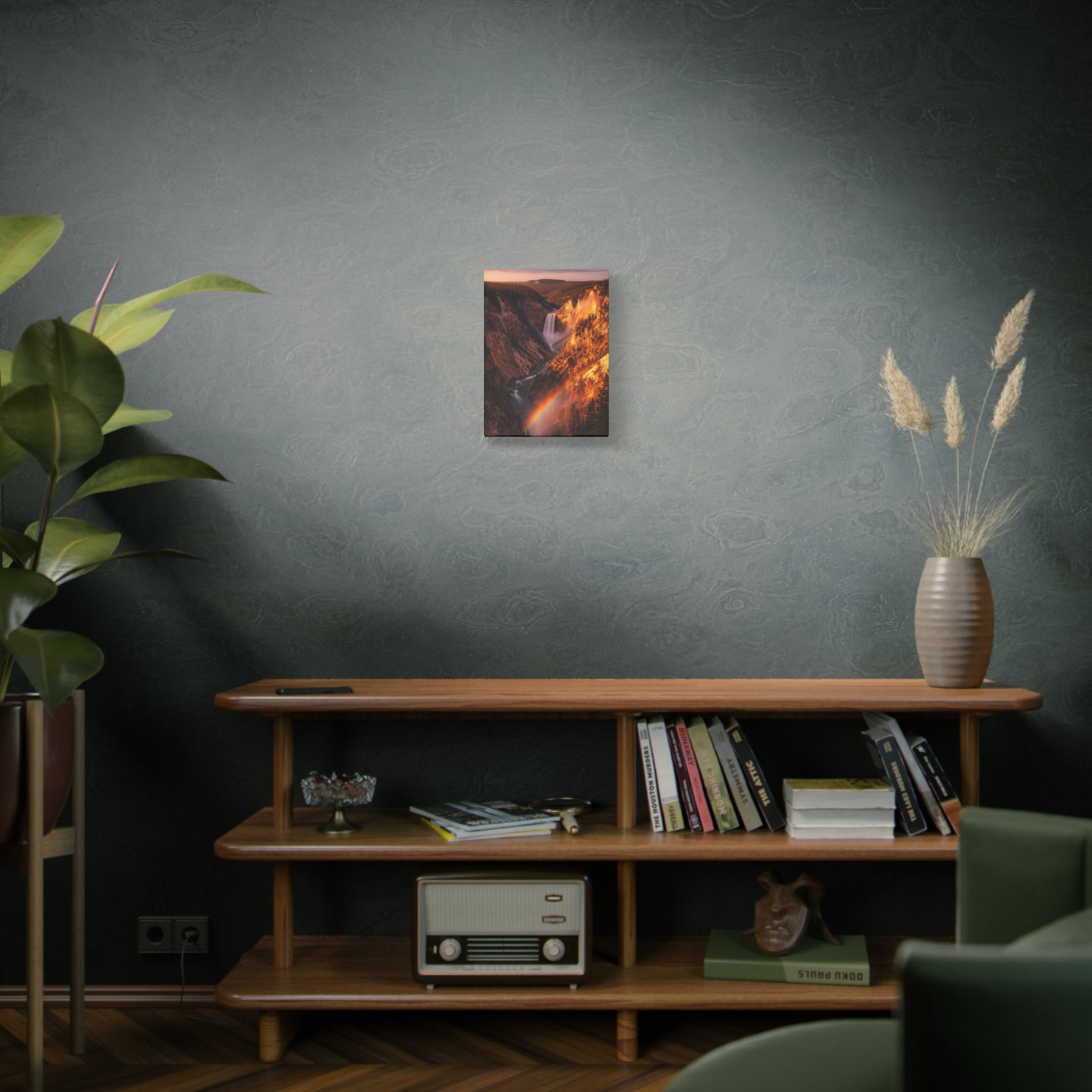 Artist Point at Yellowstone Canyon - Matte Canvas