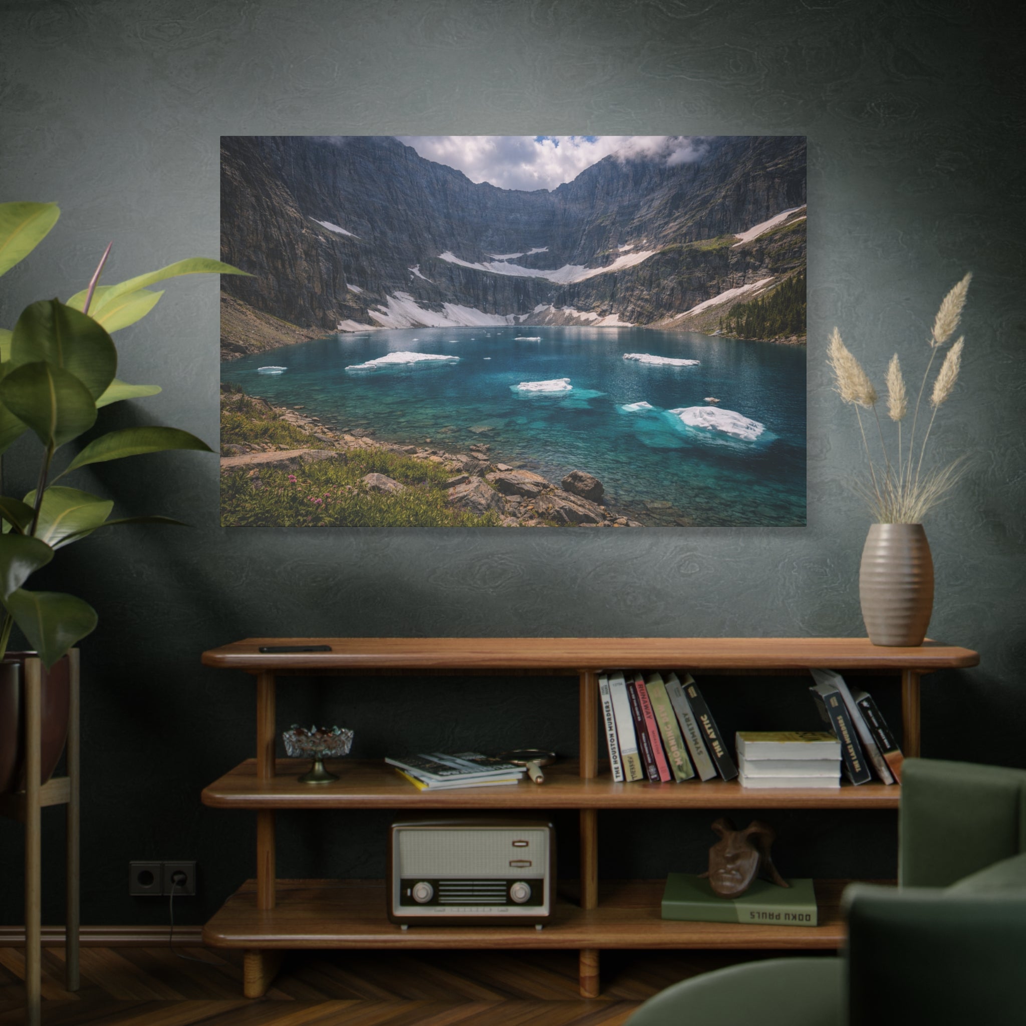 Iceberg Lake - Matte Canvas