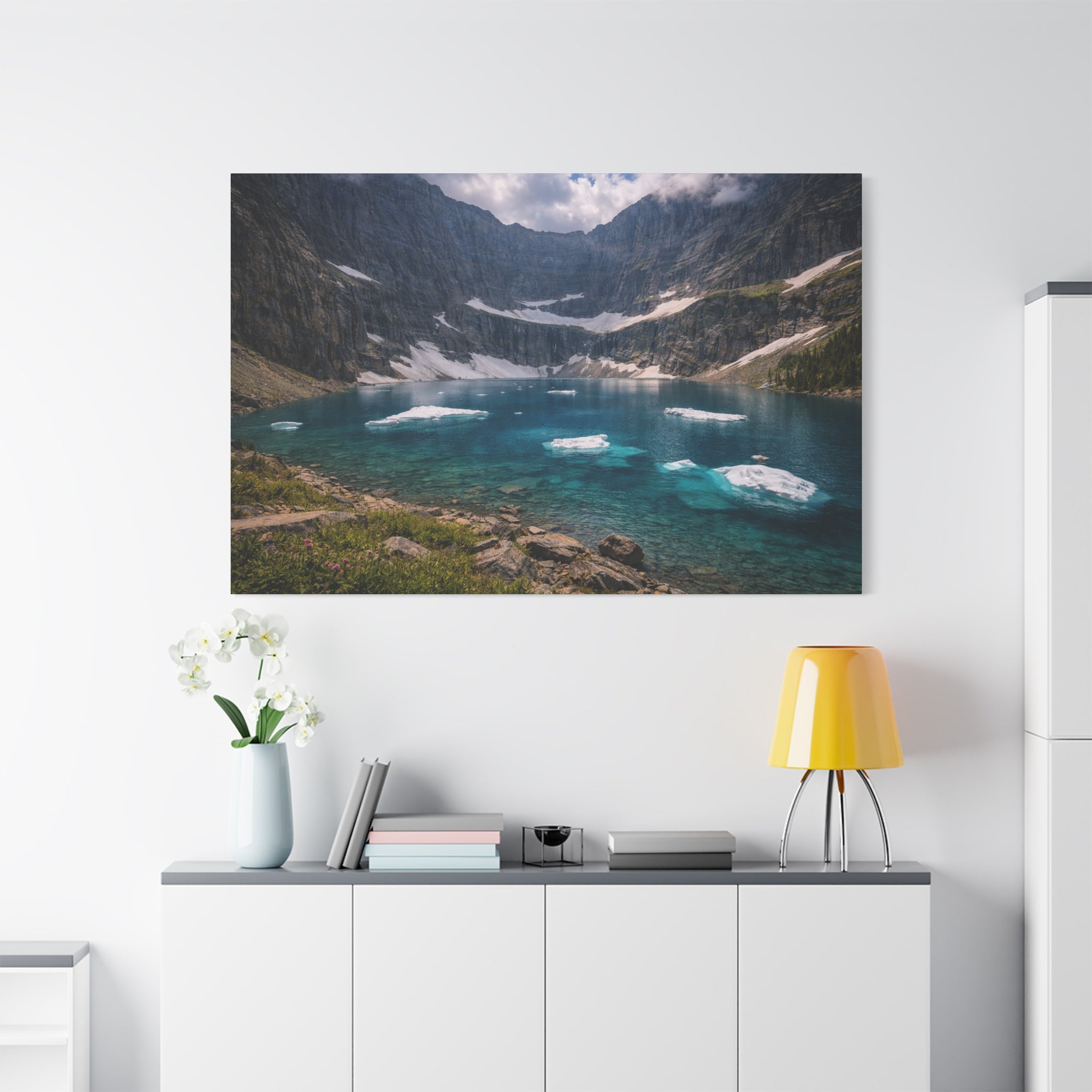 Iceberg Lake - Matte Canvas