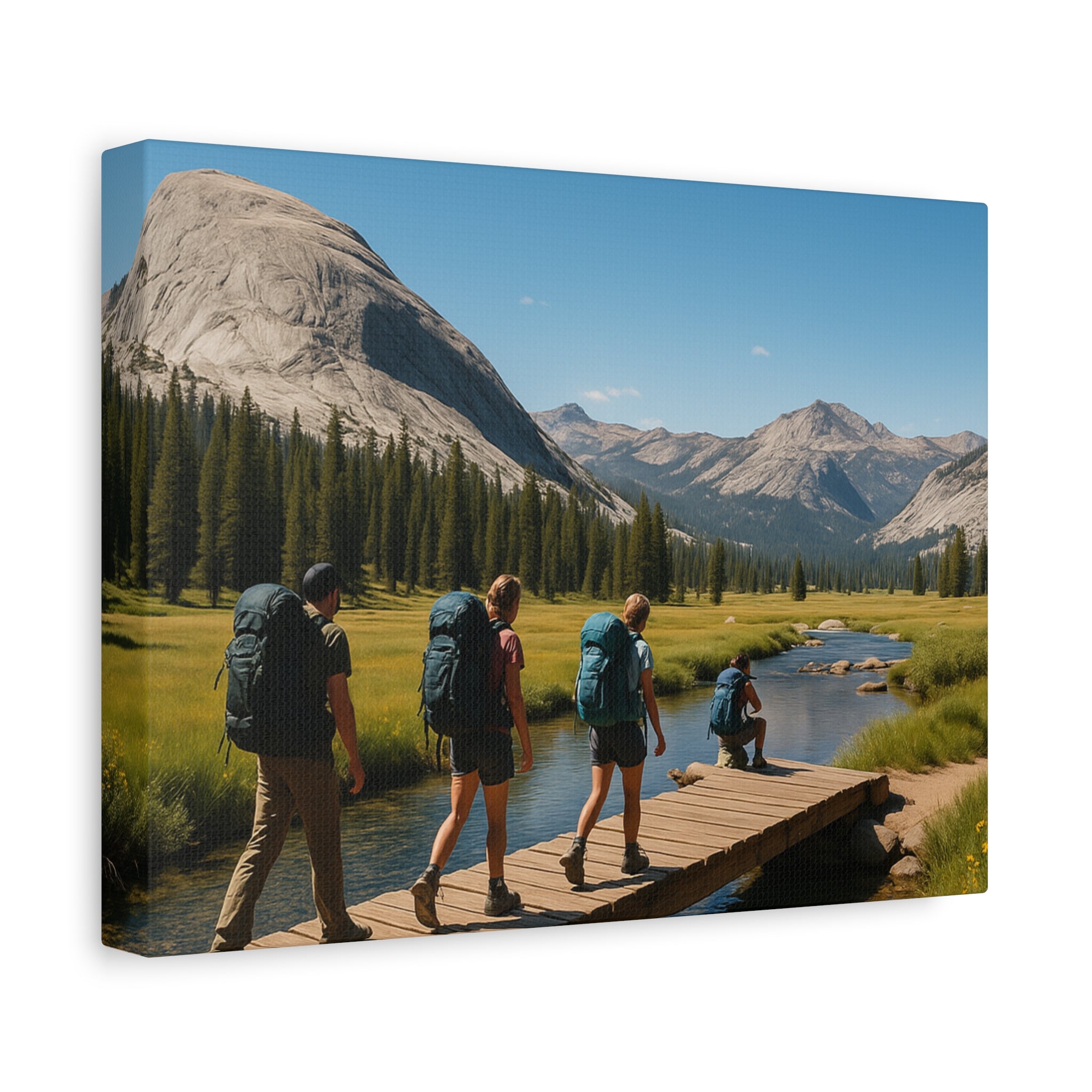 Tuolumne Meadows Trek - Matte Canvas