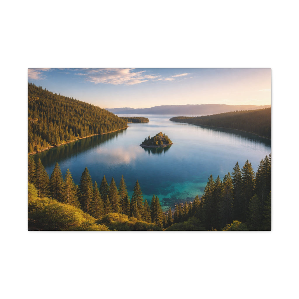 Emerald Bay Lake Tahoe - Matte Canvas