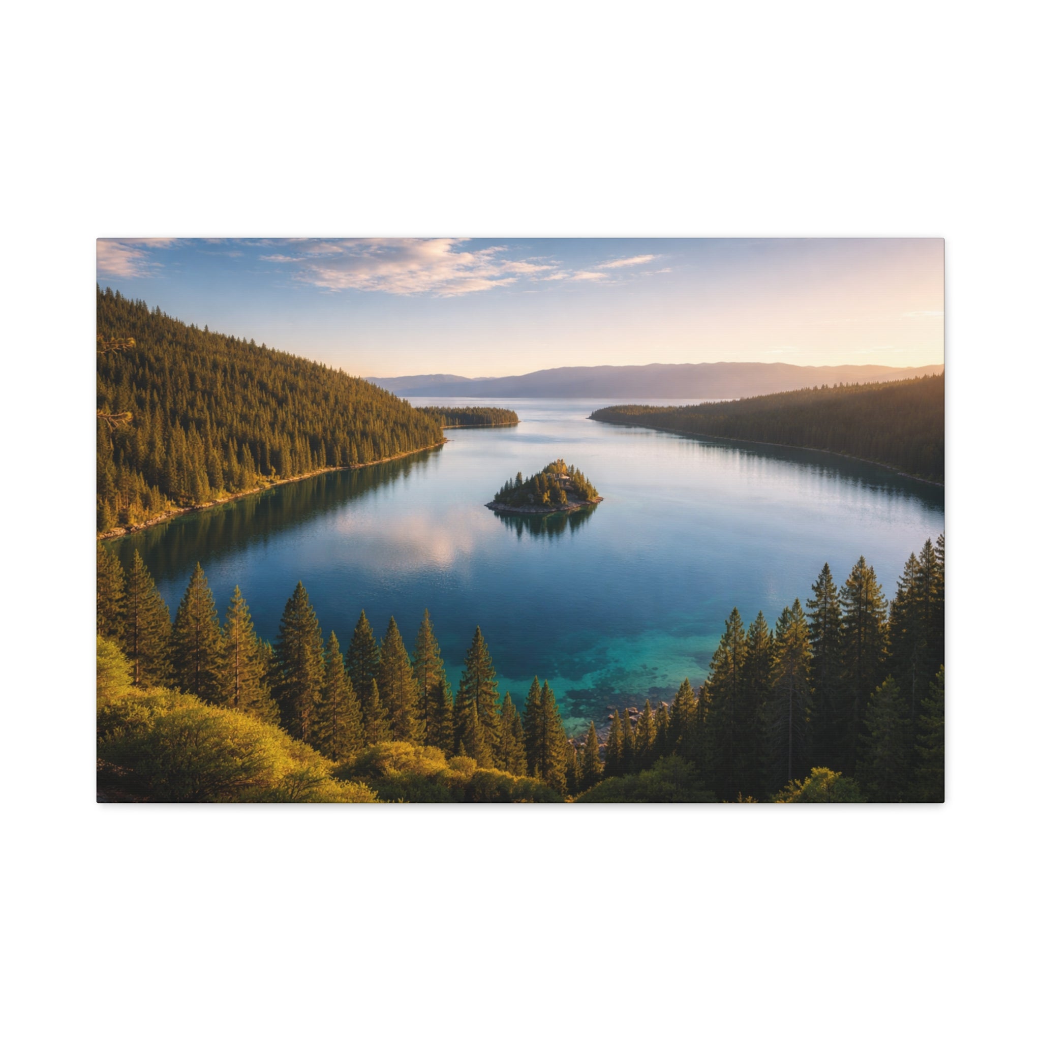 Emerald Bay Lake Tahoe - Matte Canvas