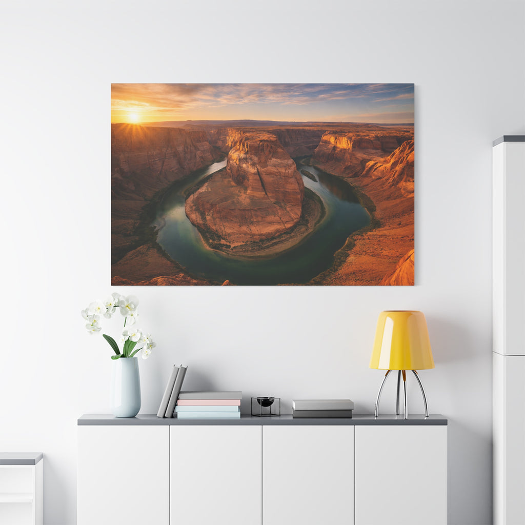Horseshoe Bend Glen Canyon -Matte Canvas