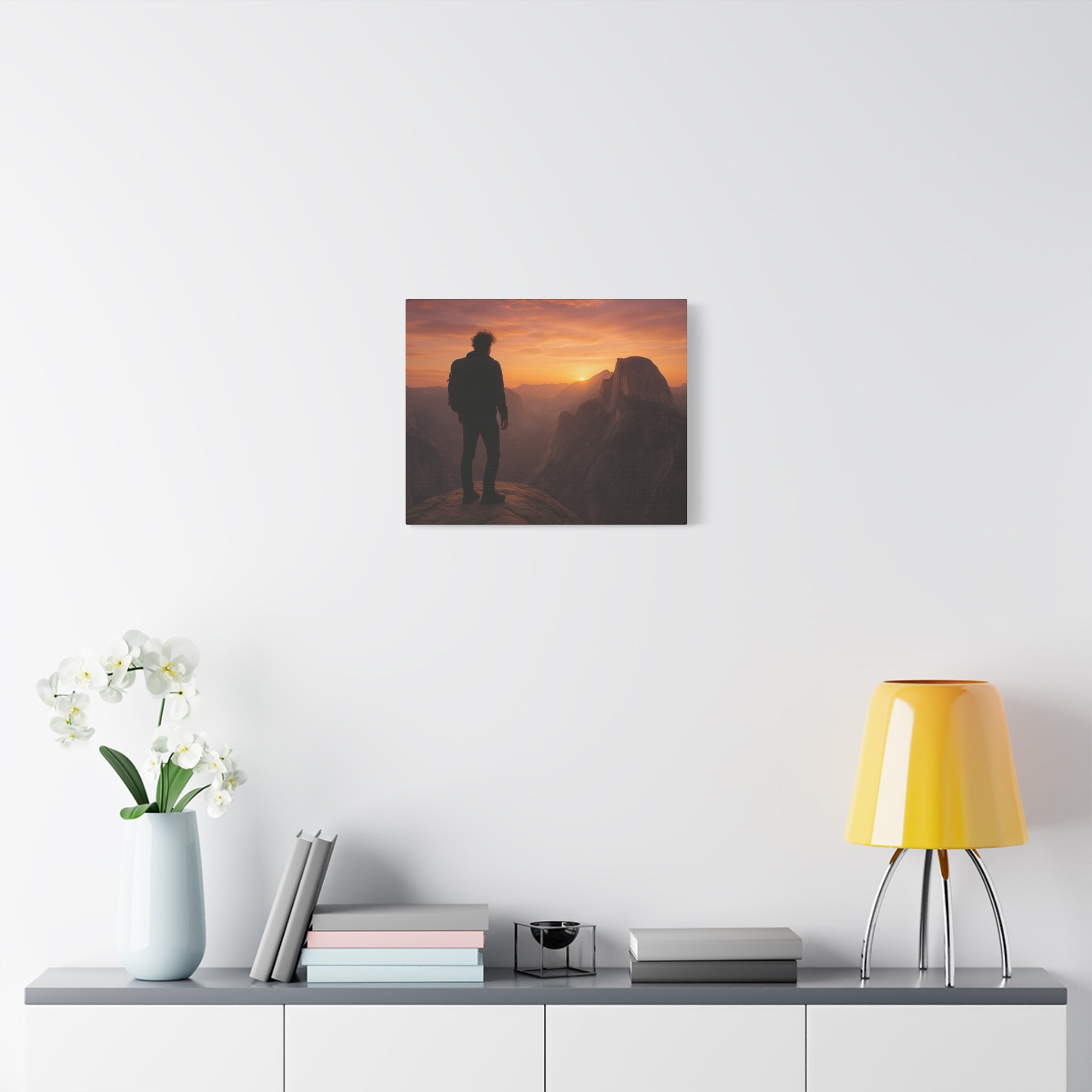 Half Dome Summit View - Matte Canvas
