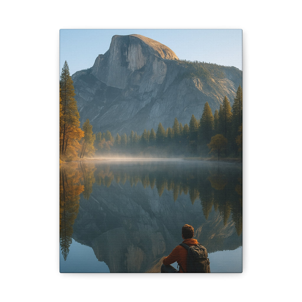 Mirror Lake Reflection - Matte Canvas