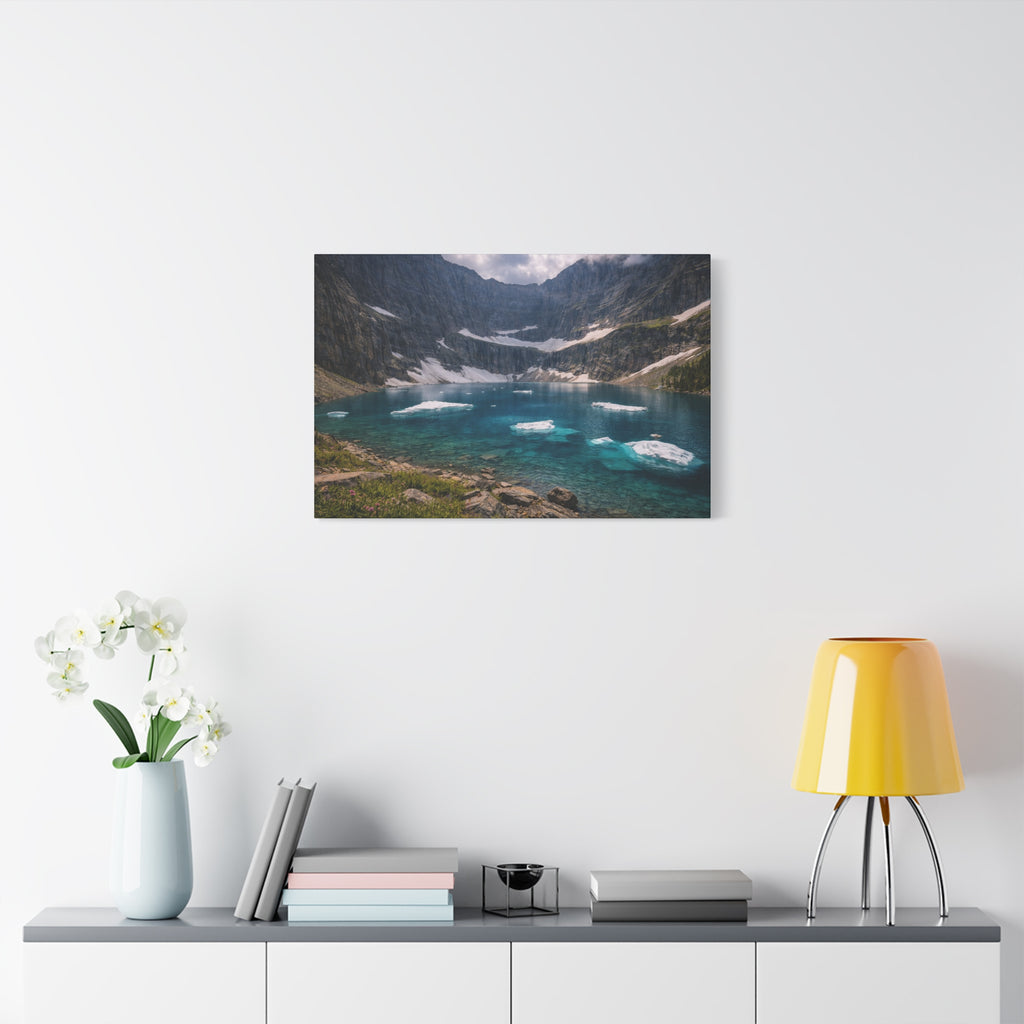 Iceberg Lake - Matte Canvas