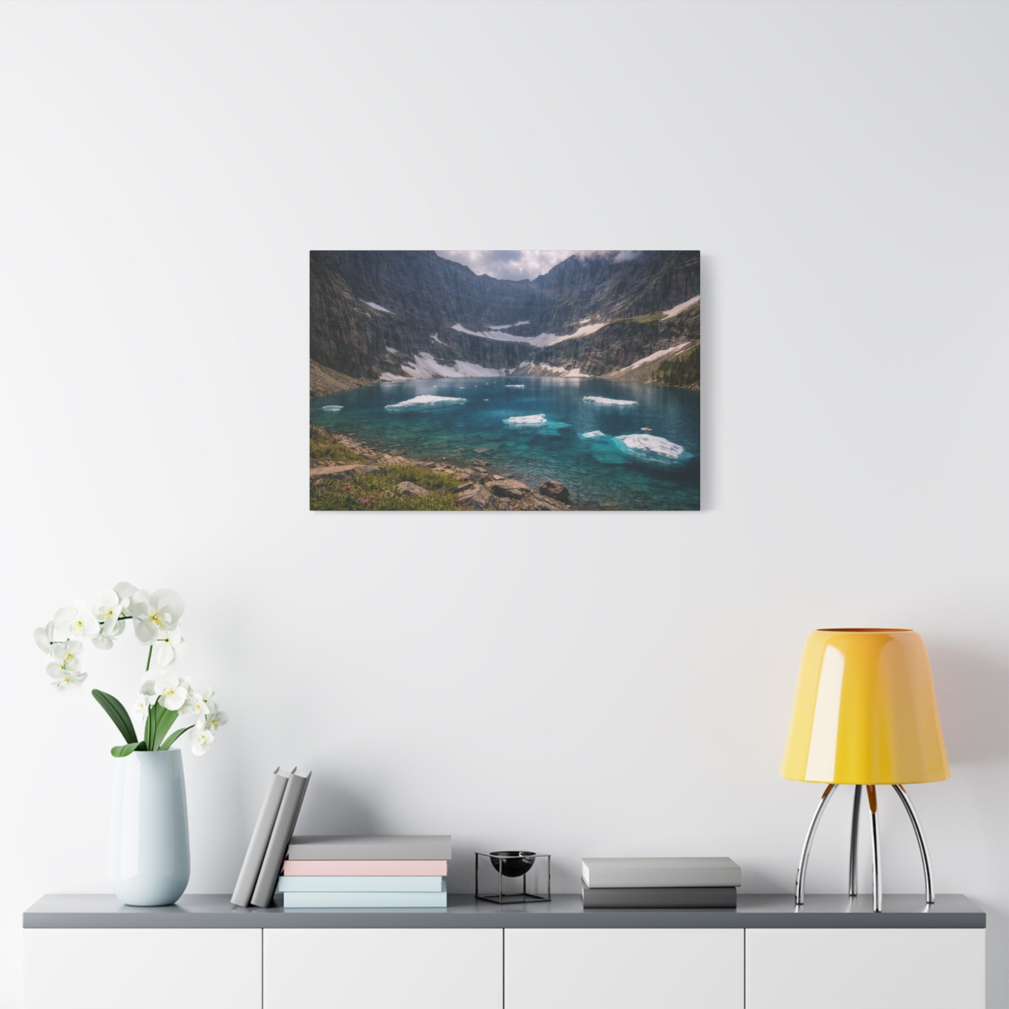 Iceberg Lake - Matte Canvas