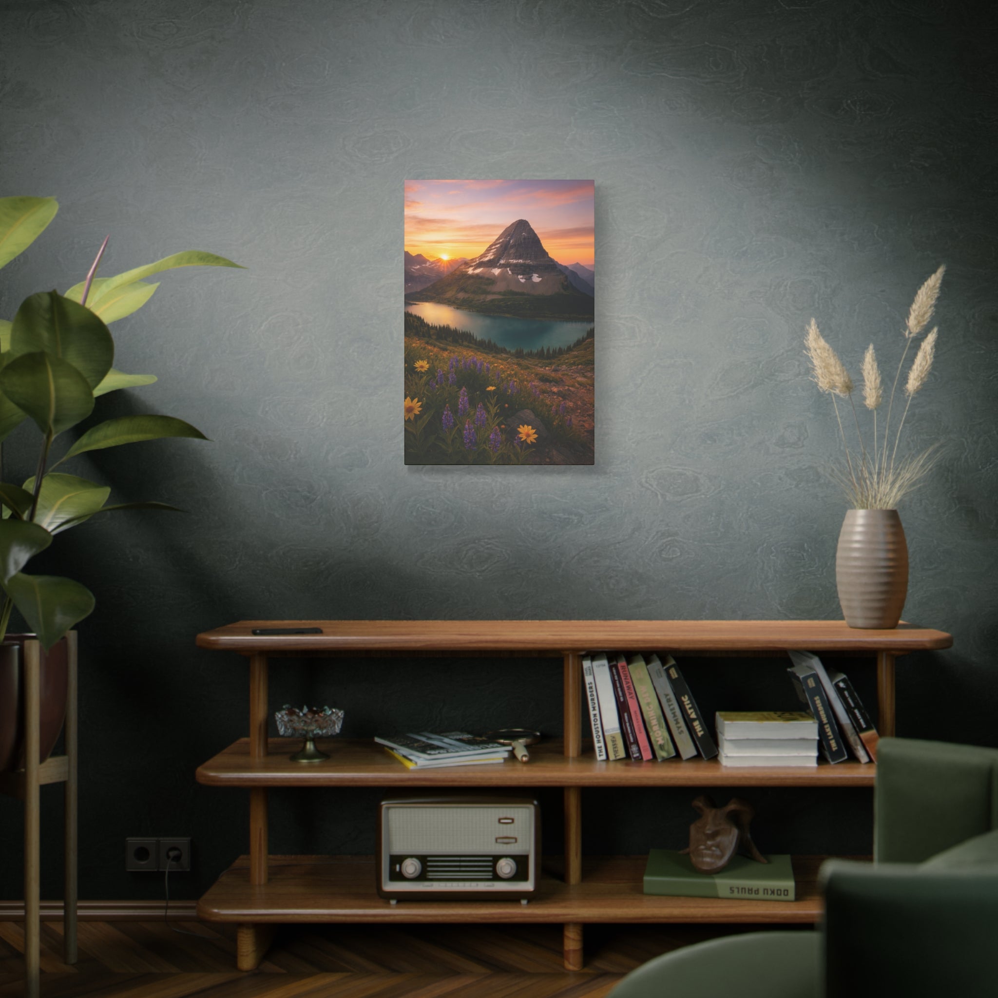 Hidden Lake Overlook at Sunrise - Matte Canvas